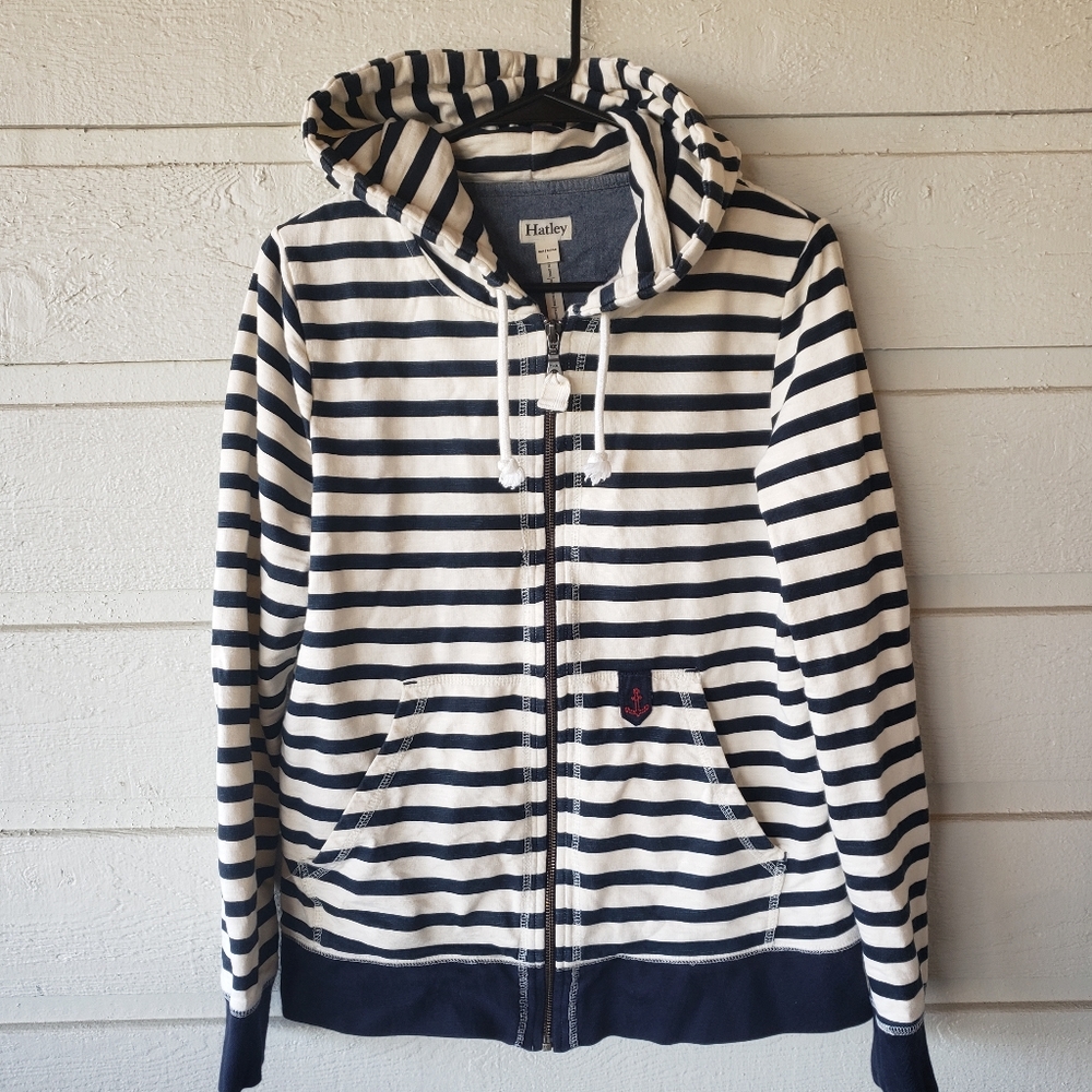 Hatley stripped hoodie